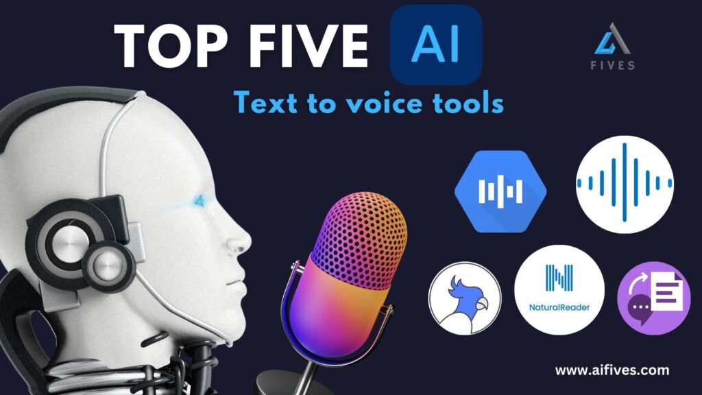 Aifives-top-five-text-to-voice-ai